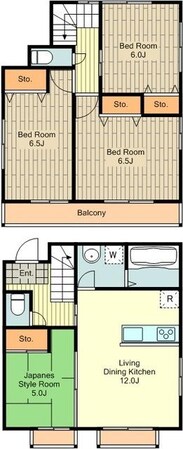 桜山レジデンスの物件間取画像